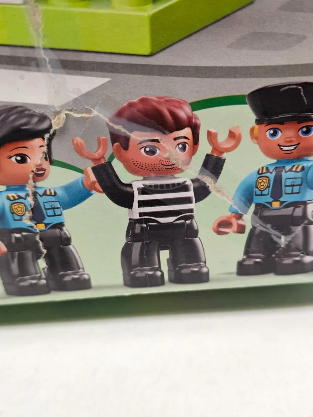 Lego Duplo Town Police Station Car Light Sound Boy Girl Toddler 10902 Set +Brick
